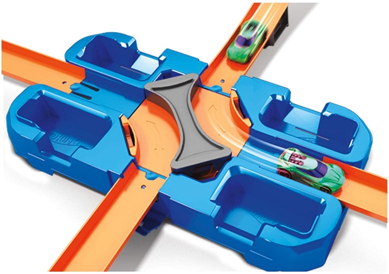 Игровой набор HOT WHEELS Конструктор трасс Премиальный трюковой набор GGP93 купить в интернет