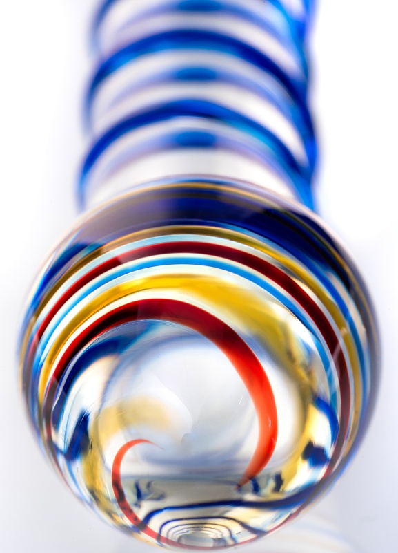 Фаллоимитатор Sexus Glass двусторонний, сиреневый, 19,5 см 912147 - Sexus Glass - Цветные - Купить