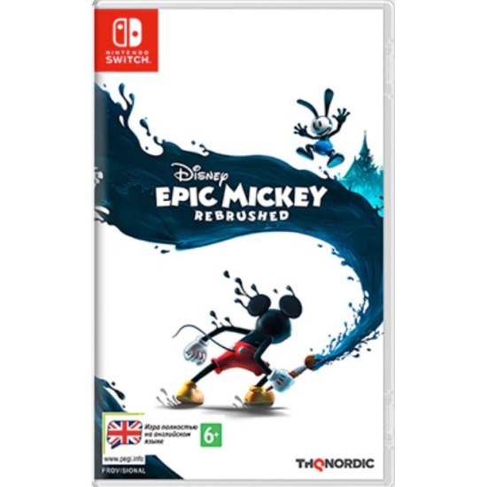 Игра для Nintendo Switch Disney Epic Mickey Rebrushed 9120131601318