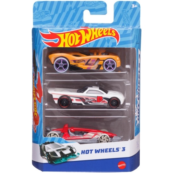 Игровой набор Mattel Hot Wheels K5904 50 с 3 машинками купить по низкой цене в интернет