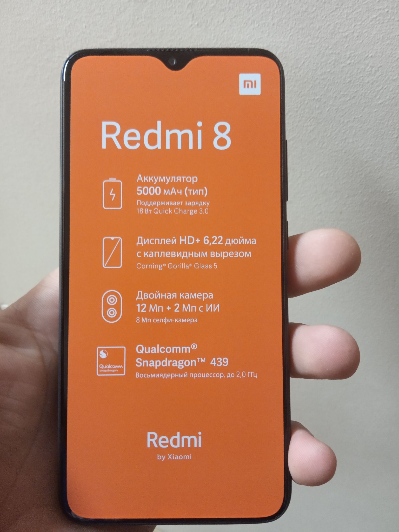 Redmi 8 Экран