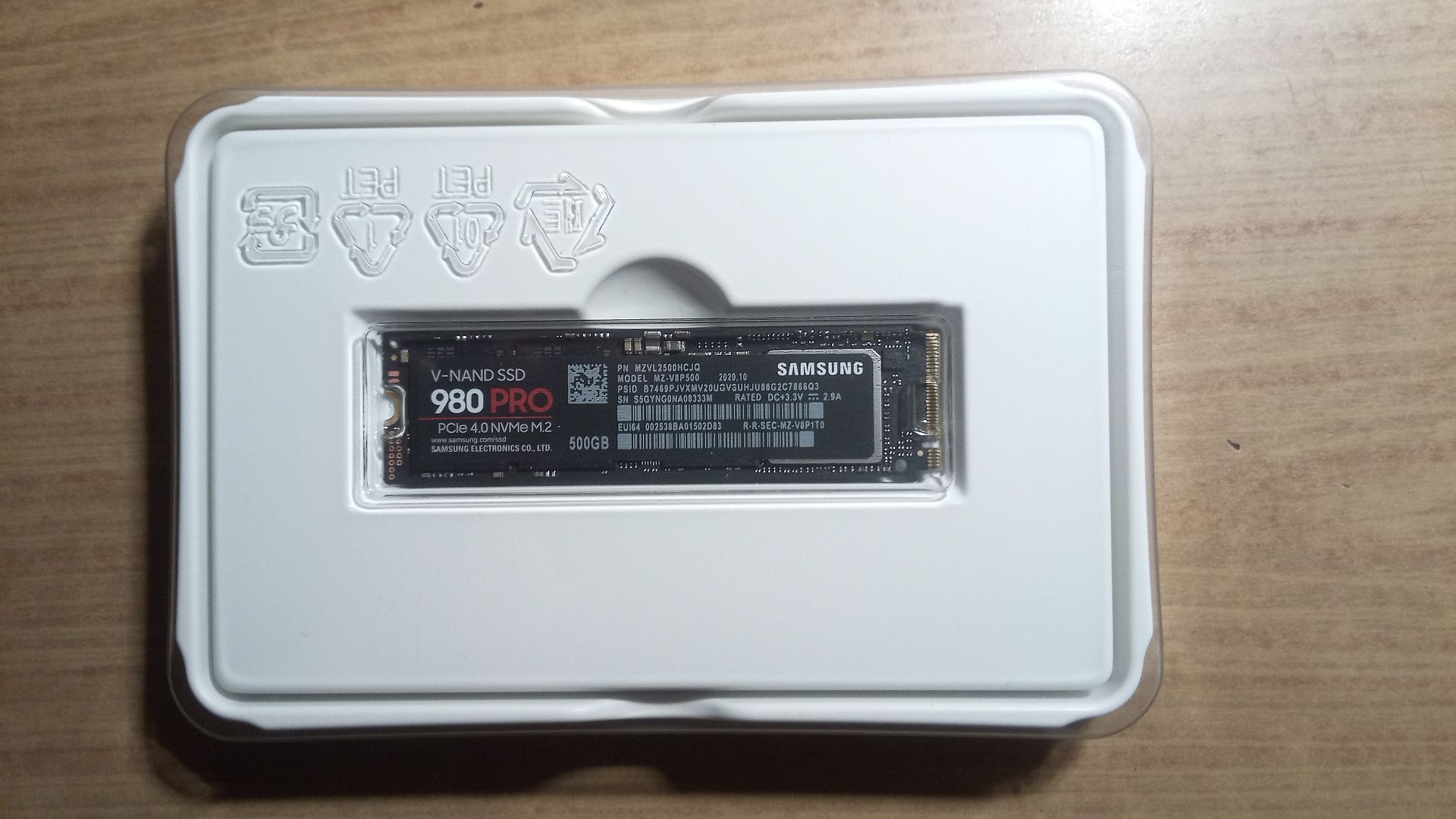 Samsung 980 500 Гб Ssd