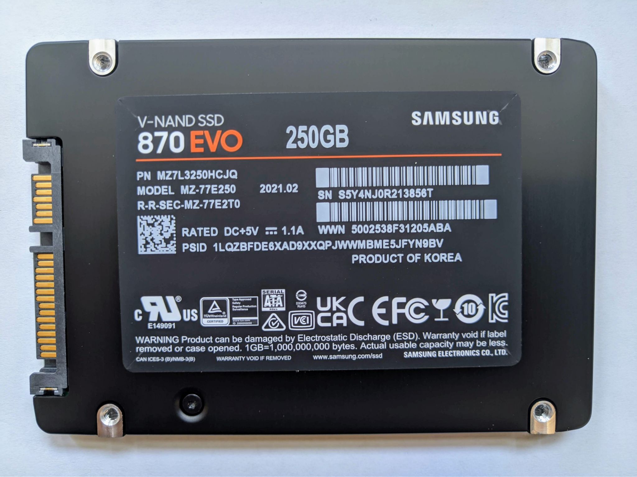 Samsung Ssd 870 Evo 4tb
