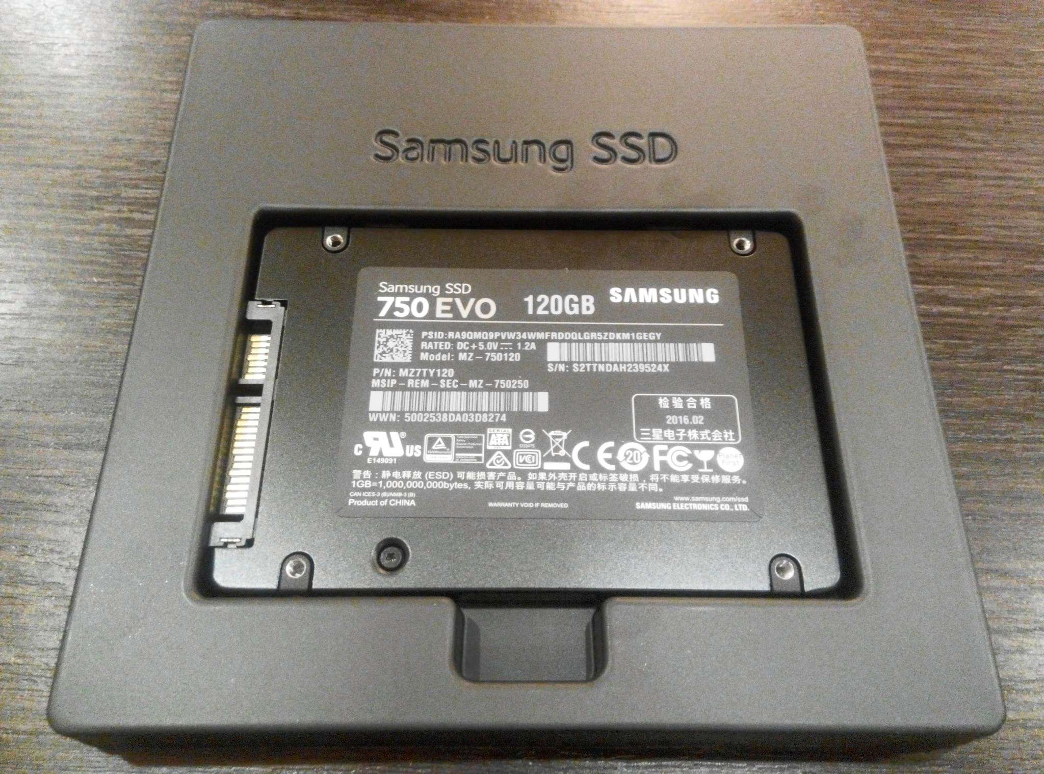 Samsung 750 Evo