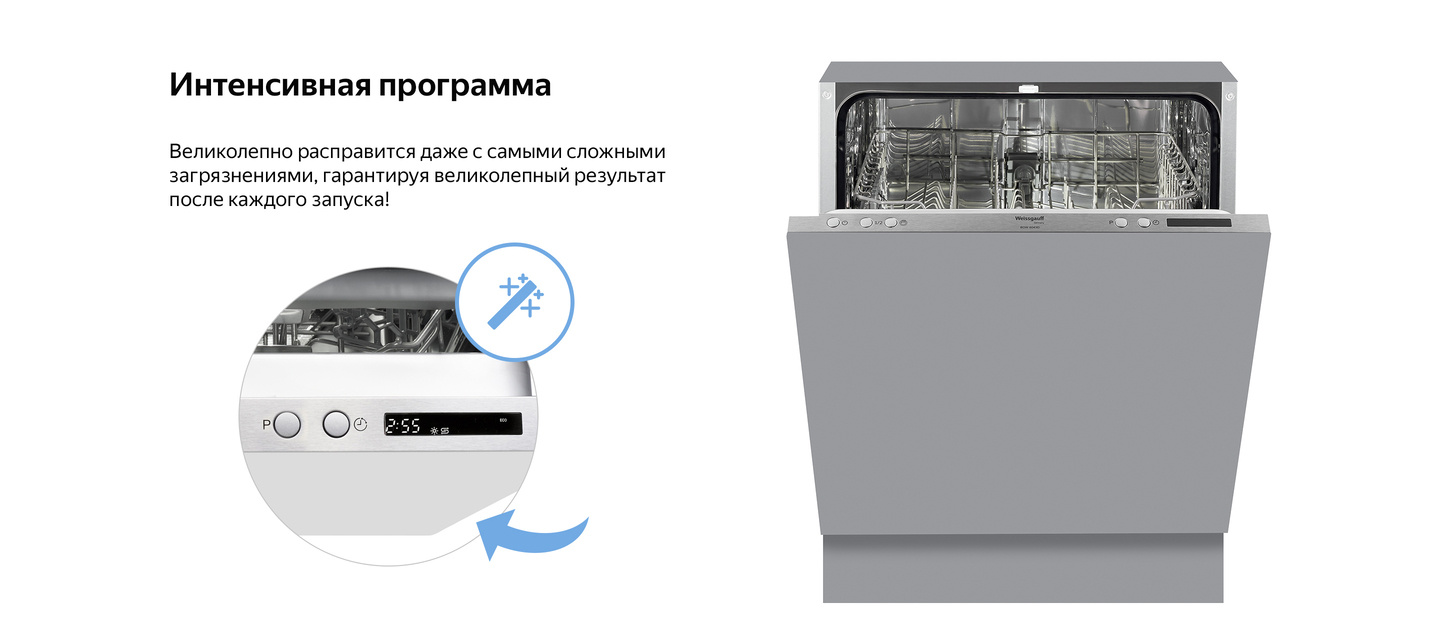 Ошибки посудомойки weissgauff. Weissgauff BDW 6043 D. Встраиваемая посудомоечная машина Weissgauff BDW 6043 D, серый. Weissgauff 6043d. BDW 6043 D.