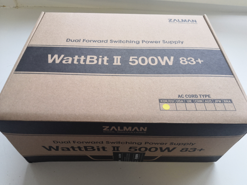 Обзор от покупателя на Блок питания Zalman ZM500-XEII 500W — интернет ...