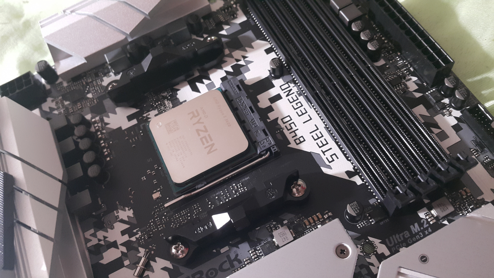 Обзор от покупателя на Материнская плата ASRock B450 STEEL LEGEND (AM4 ...