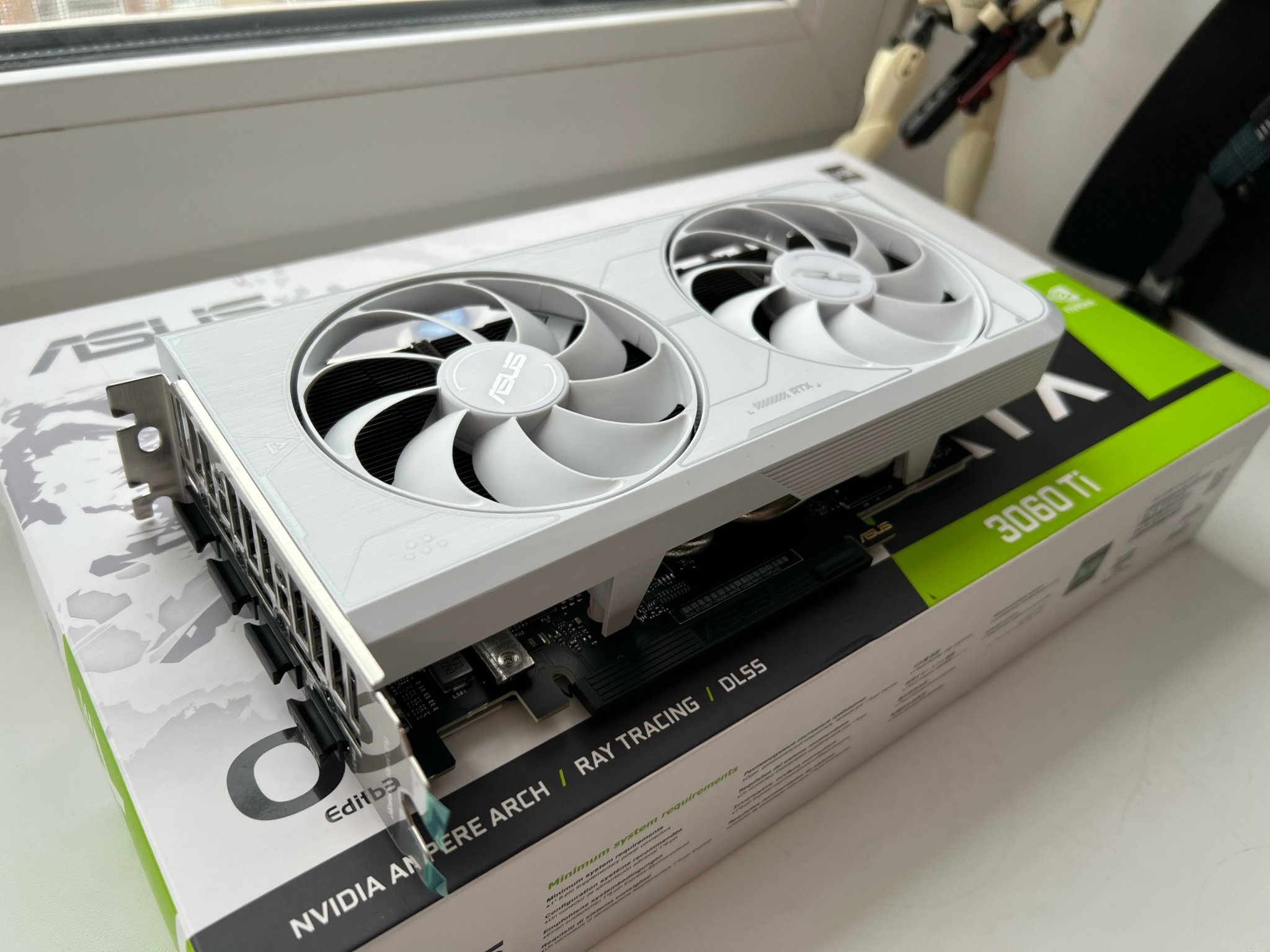 Asus geforce rtx 3060 ti dual oc. ASUS 3060 ti Dual OC.