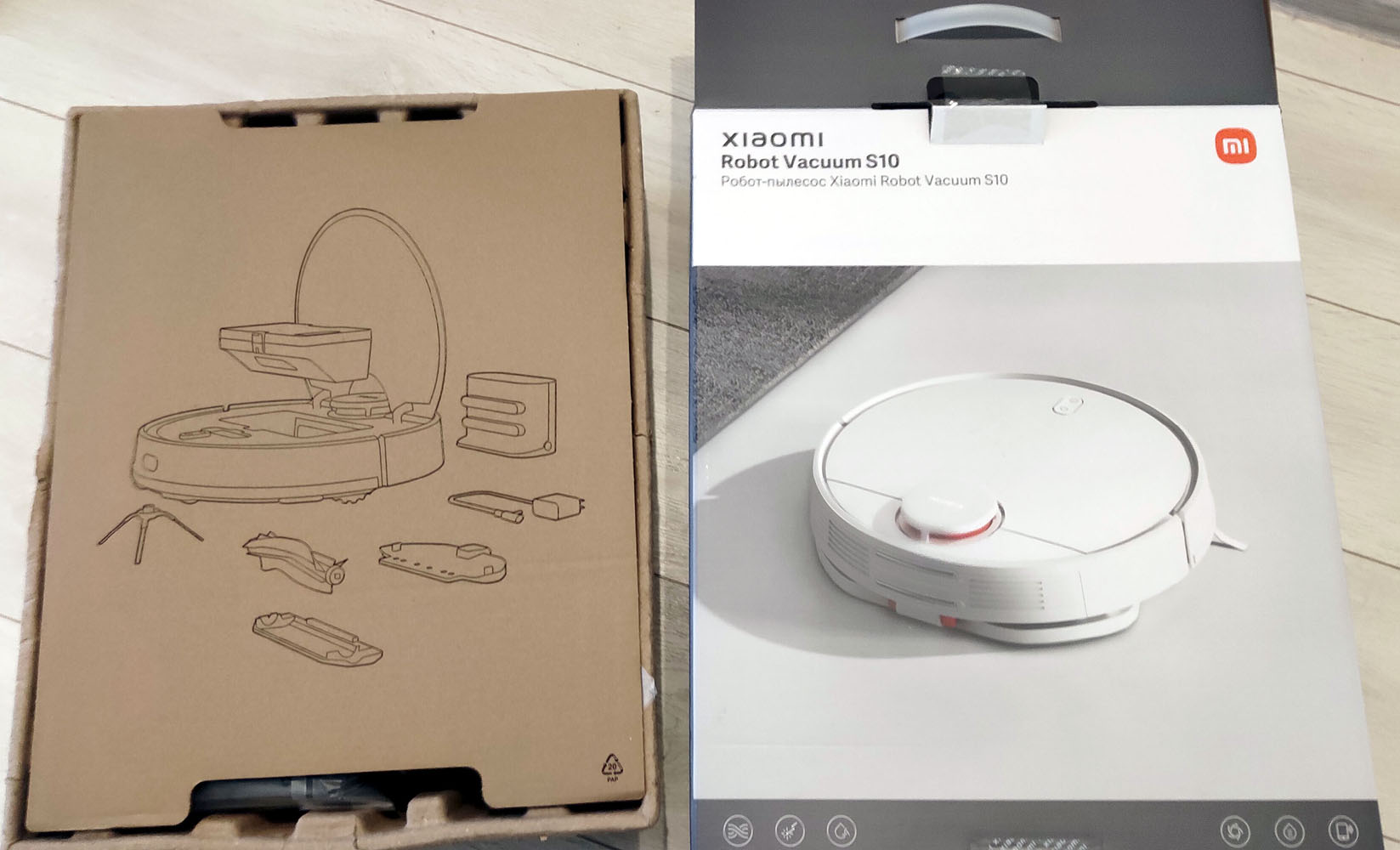 Пылесос xiaomi robot vacuum s10