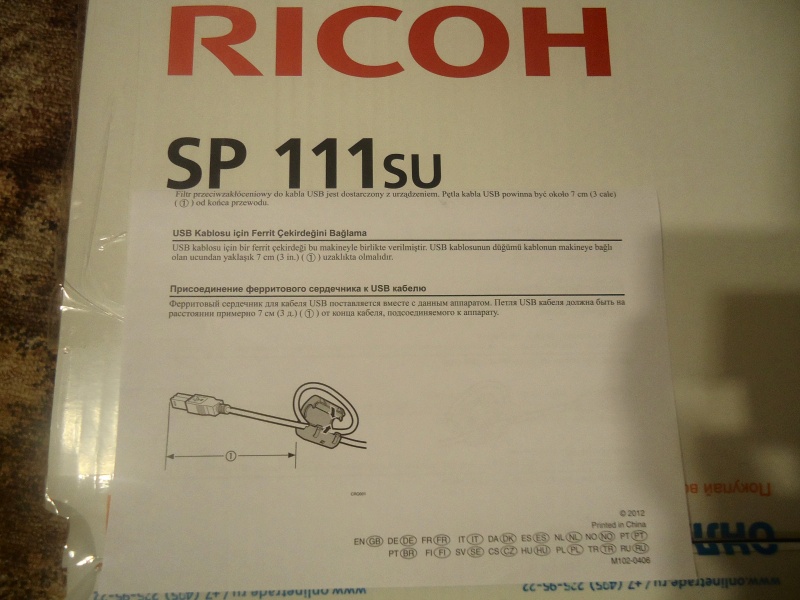 Обзор на Лазерное МФУ Ricoh SP 111SU - изображение 12