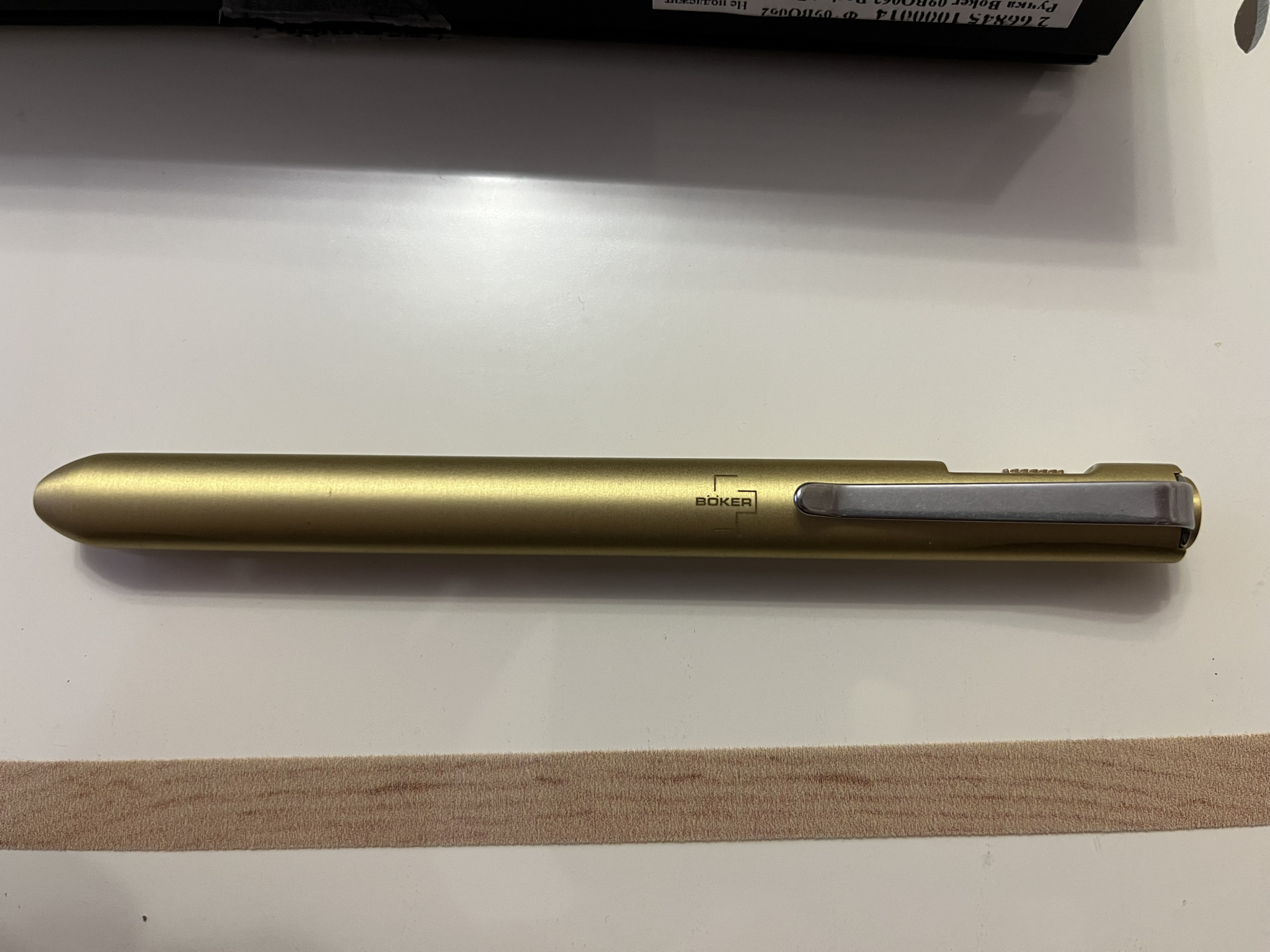Обзор от покупателя на Тактическая ручка Boker 09BO062 Rocket Pen Brass ...