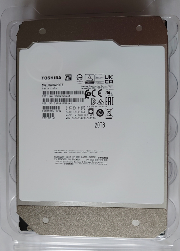 Жесткий диск TOSHIBA Enterprise Capacity MG10ACA20TE 3.5 Жесткий диск TOSHIBA Enterprise Capacity MG10ACA20TE 3.5