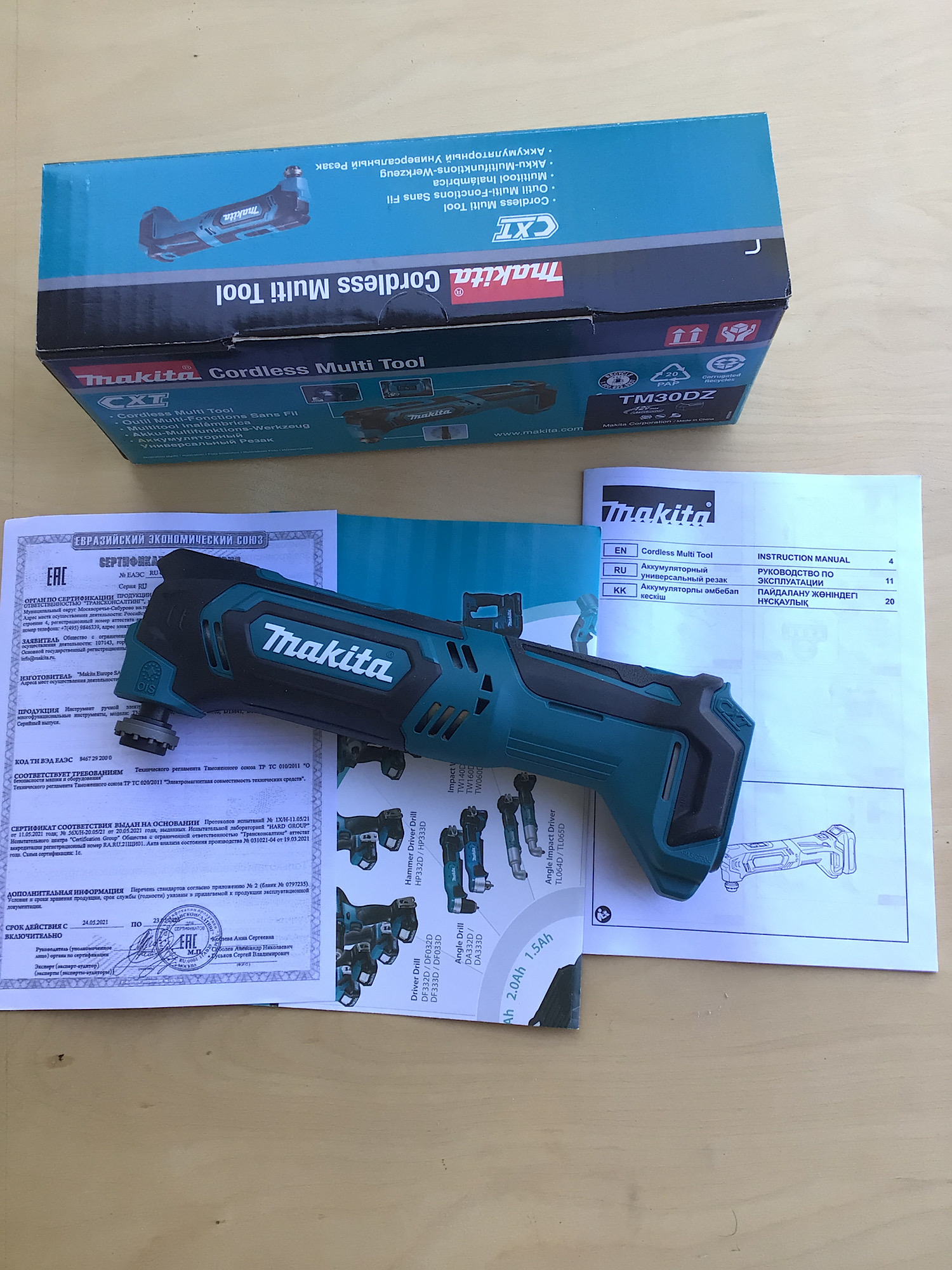 Обзор от покупателя на Реноватор Makita TM30DZ CXT — интернет-магазин ...