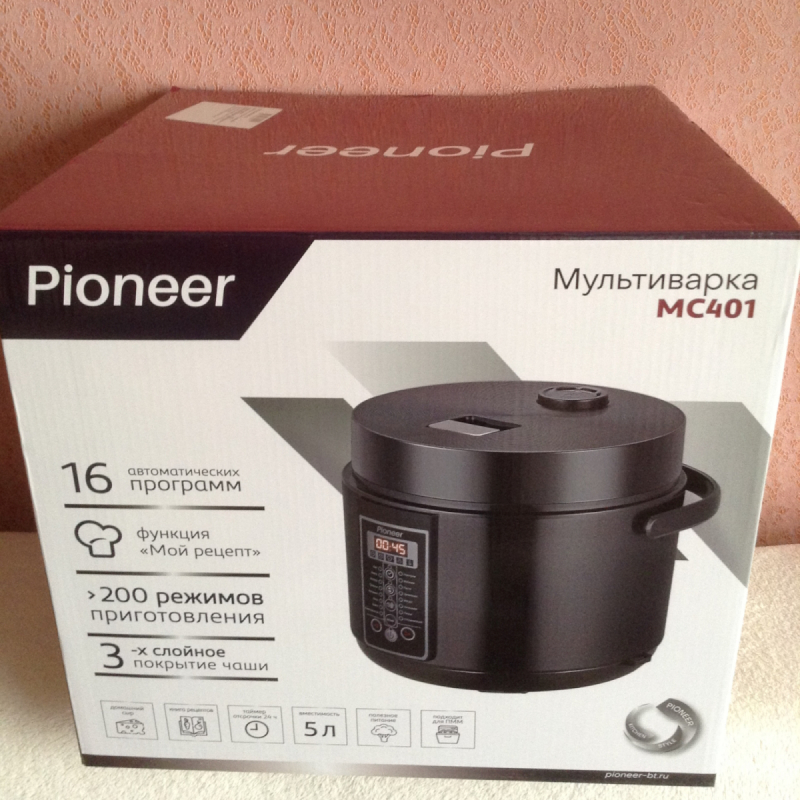 Обзор на Мультиварка Pioneer MC401 - изображение 2