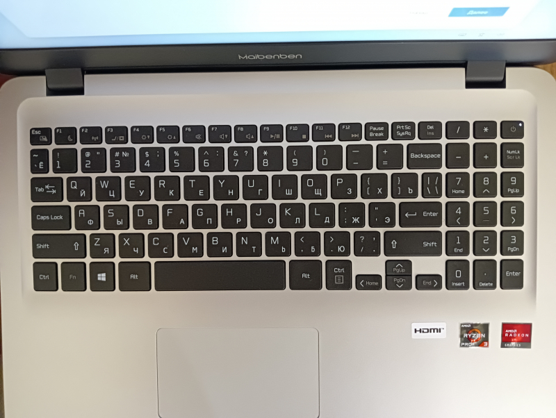 Обзор на Ноутбук Maibenben M543 (M5431SA0HSRE1) - изображение 14