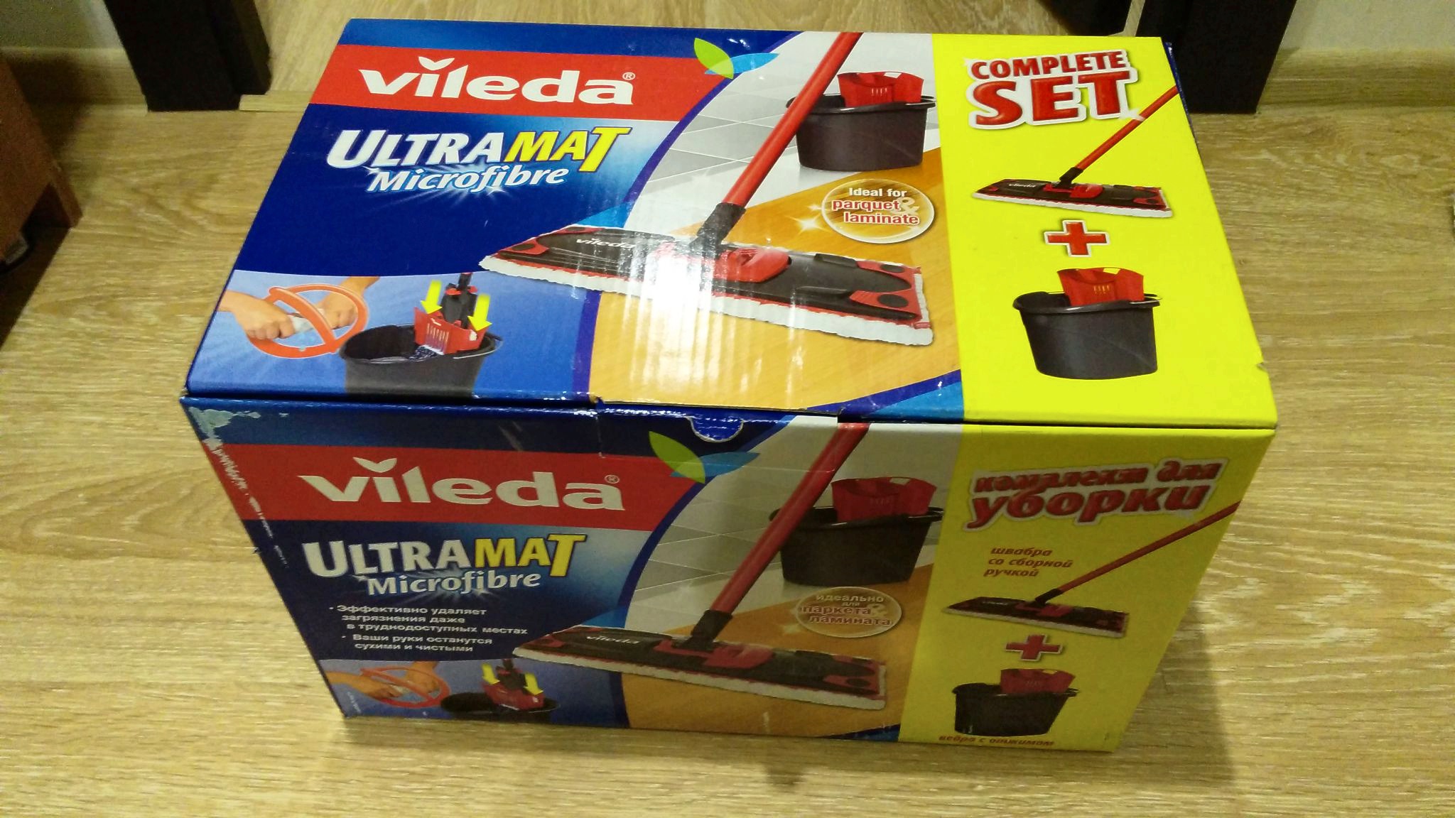Обзор от покупателя на Набор для влажной уборки Vileda Ультрамакс со ...