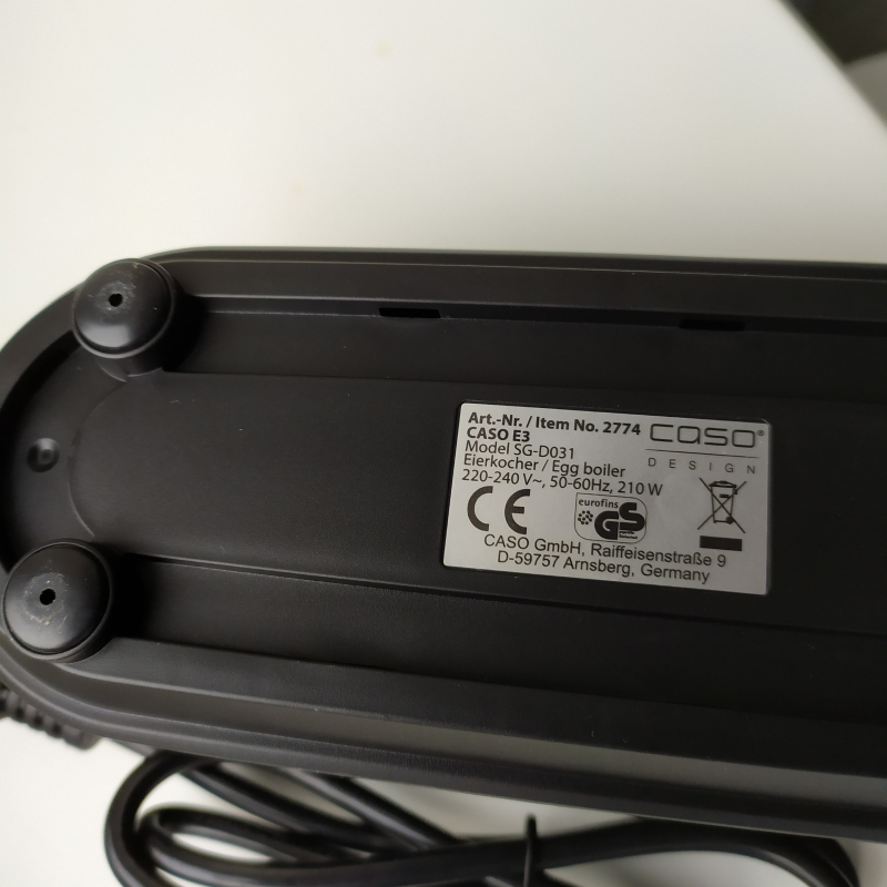 Обзор на Яйцеварка Caso E 3 - изображение 7