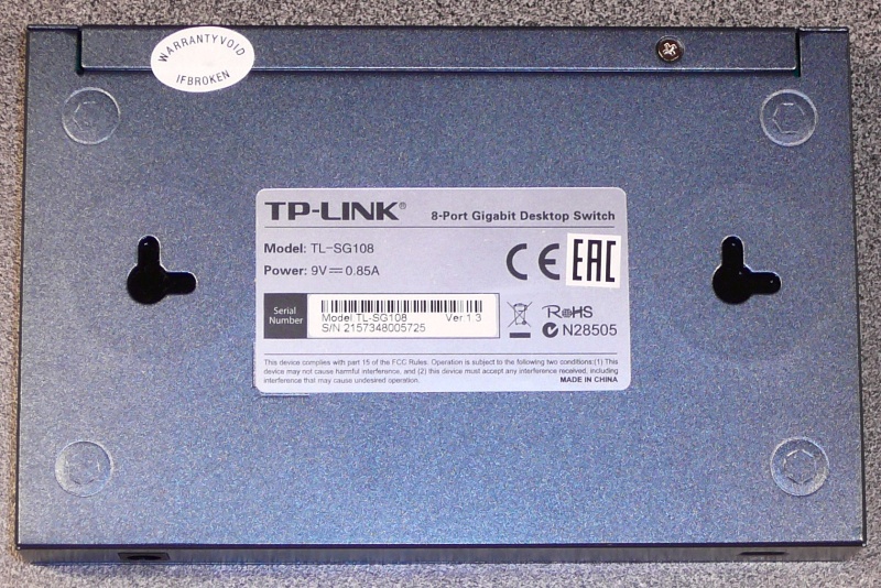 Коммутатор tp link tl sg108 подключение