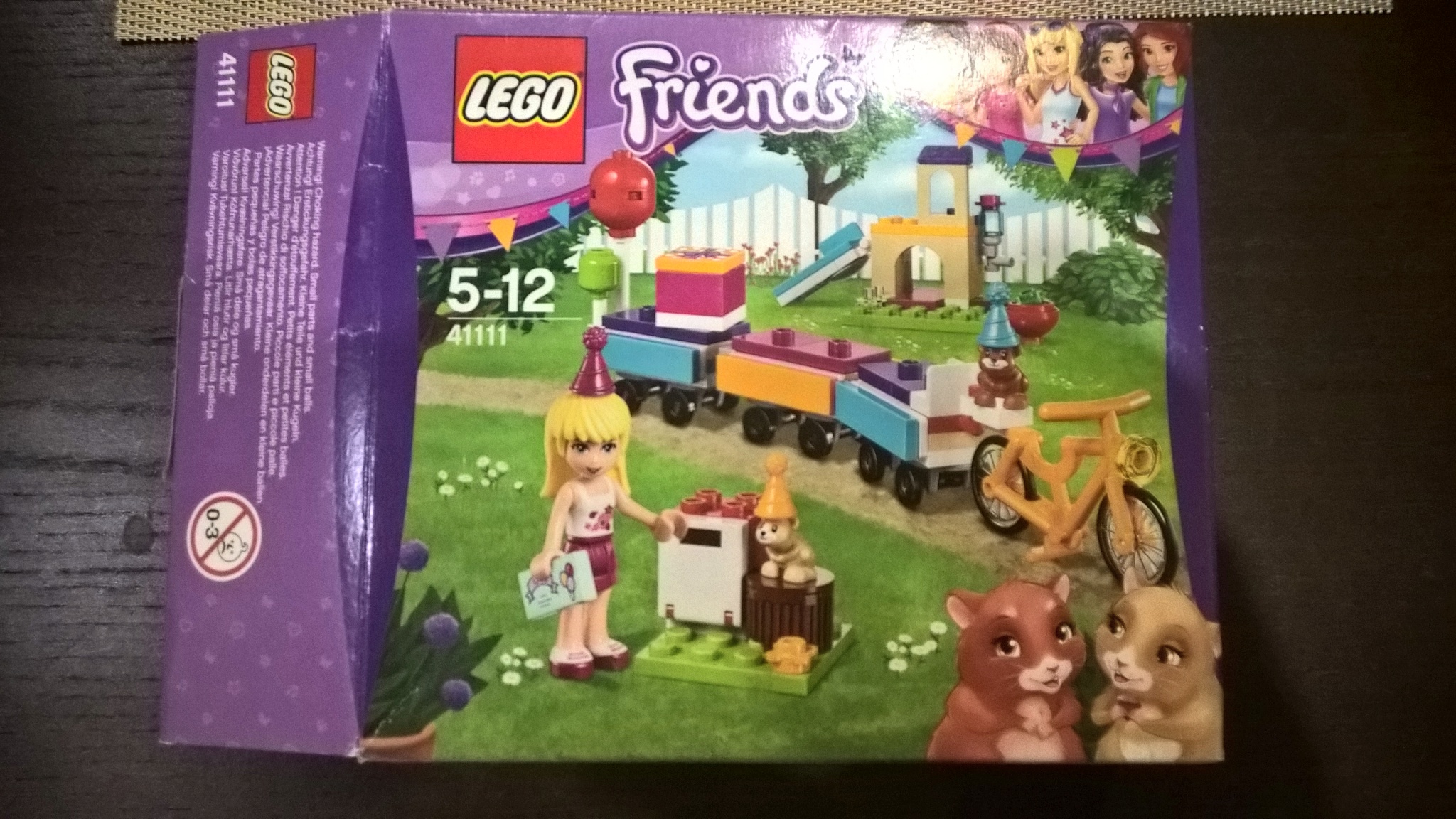 Обзор от покупателя на Конструктор LEGO® Friends 41111 День рождения:  велосипед — интернет-магазин ОНЛАЙН ТРЕЙД.РУ