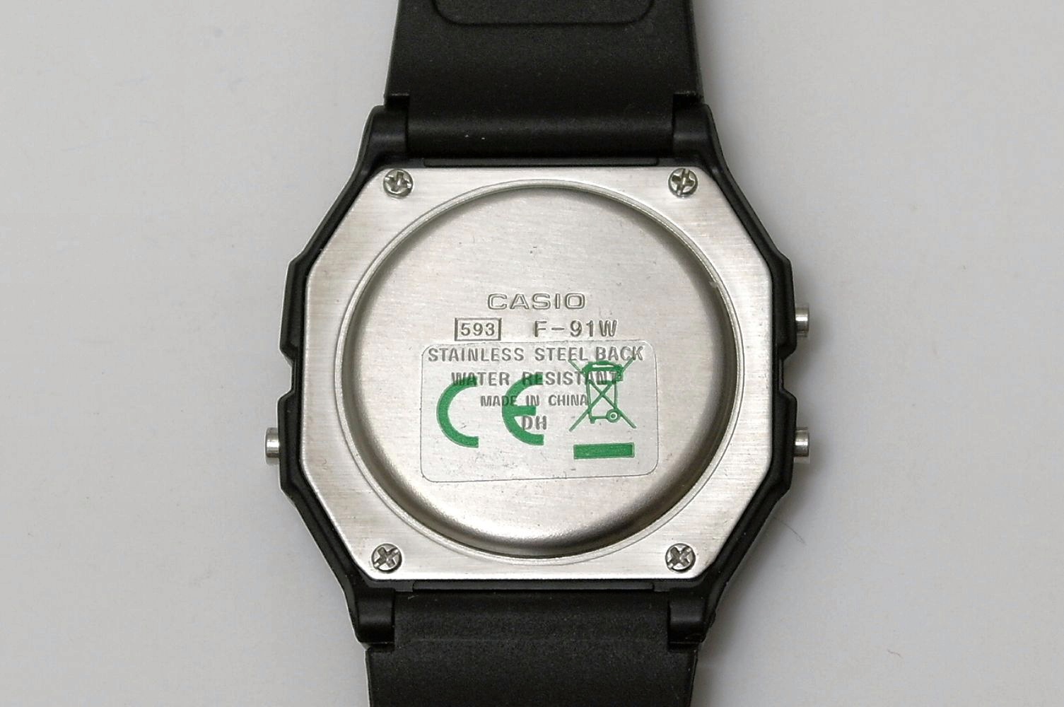 Обзор от покупателя на Наручные часы CASIO F-91W-1Q CASIO COLLECTION ...