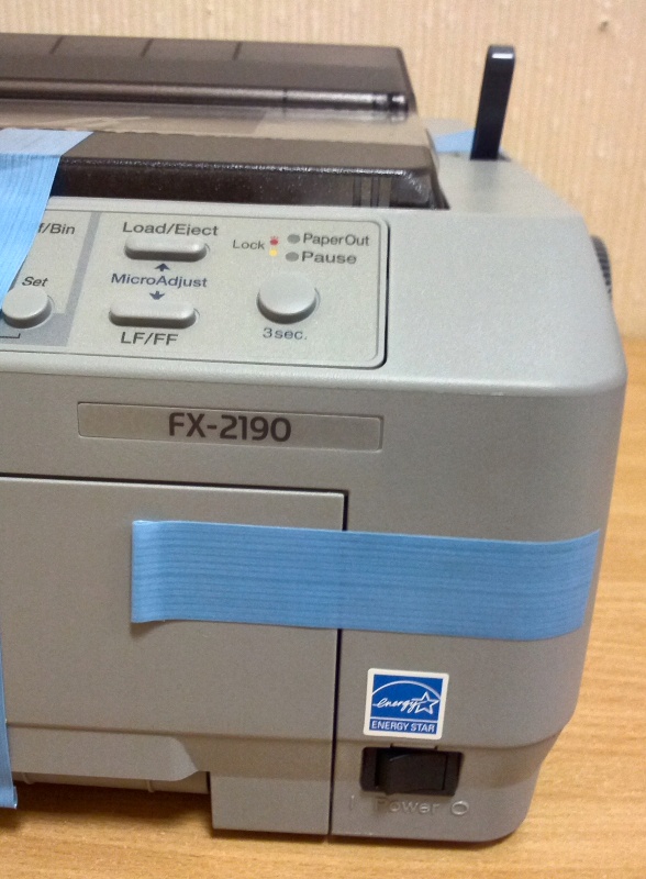 Обзор на Матричный принтер Epson FX-2190 - изображение 7