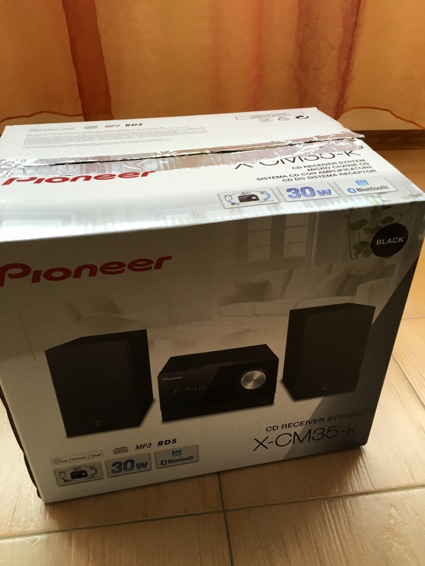 Микросистема Pioneer X-CM35-K, черный — купить в интернет-магазине