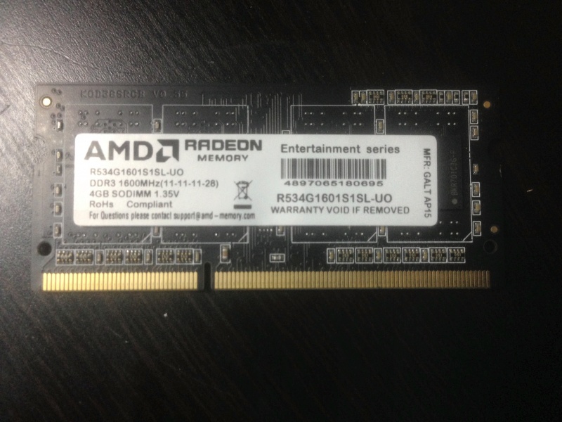 Модуль памяти amd ddr3. Оперативная память amd so-dimm ddr3l 8gb 1600mhz pc-12800 (r538g1601s2sl-u) ret. память ddr3 4gb 1600mhz amd (av34g1601h1-u0. оперативная память 4 гб 1 шт. amd r534g1601u1sl-uo. amd 4 гб ddr3 1600 мгц dimm cl11 r534g1601u1s-uo.