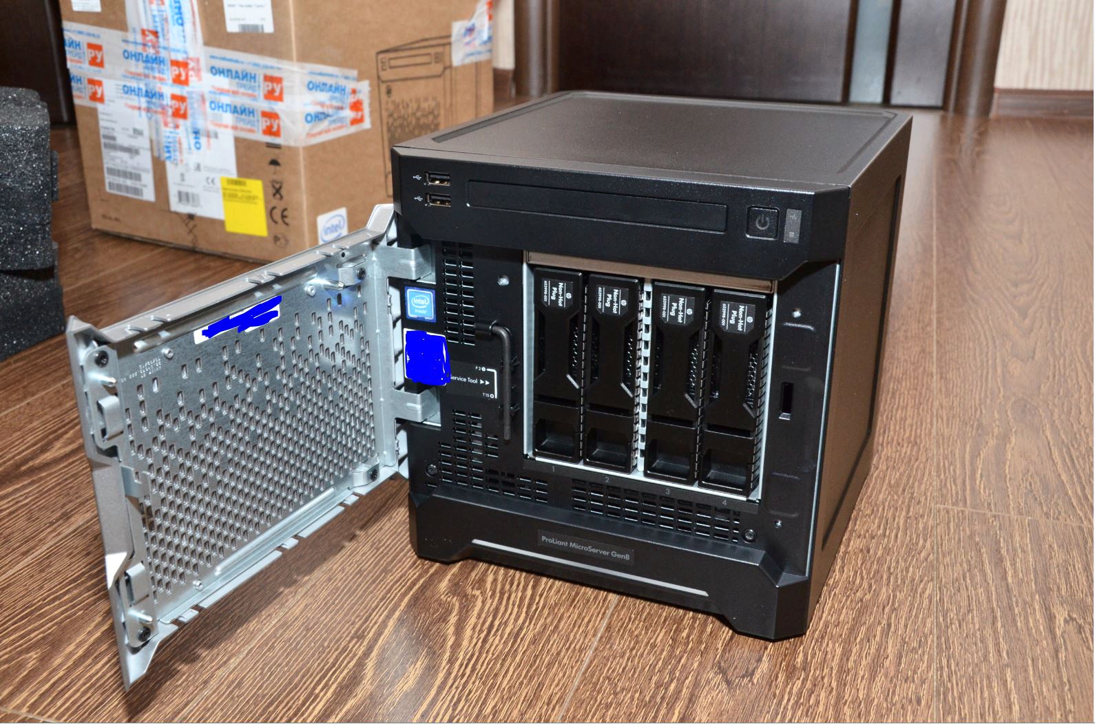 Обзор от покупателя на Сервер HP ProLiant MicroServer Gen8 (819185-421 ...