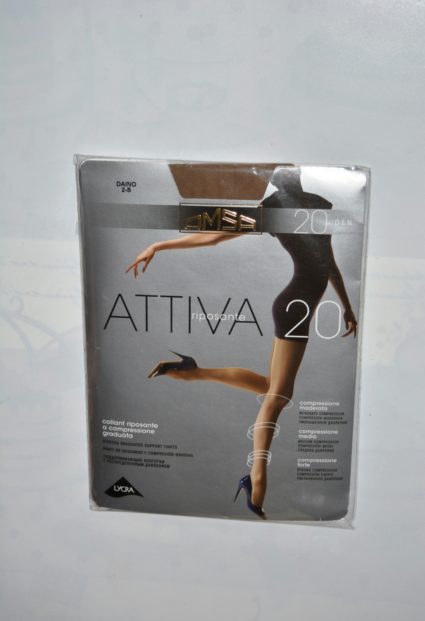 Обзор от покупателя на Колготки OMSA Attiva 20, цвет телесный (Daino),  размер 2 — интернет-магазин ОНЛАЙН ТРЕЙД.РУ