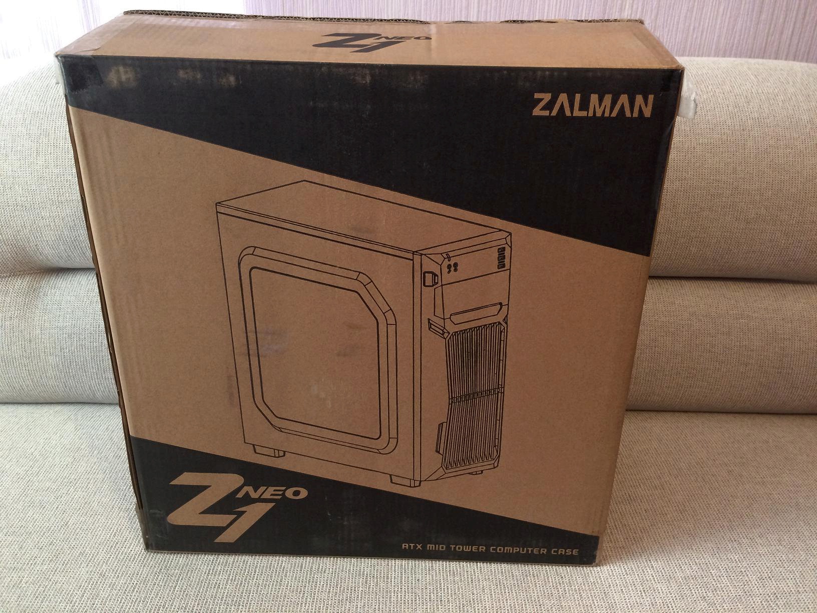 Zalman z1 Neo коробка