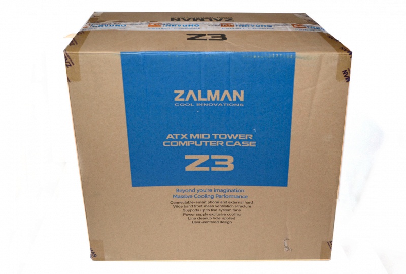 Обзор на Компьютерный корпус ATX Zalman Z3 Black (без БП) - изображение 1