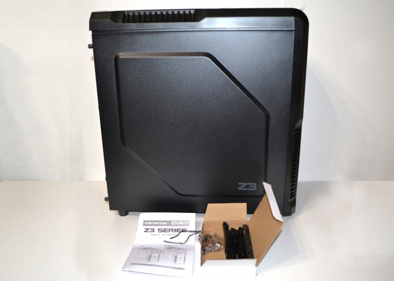 Обзор на Компьютерный корпус ATX Zalman Z3 Black (без БП) - изображение 2