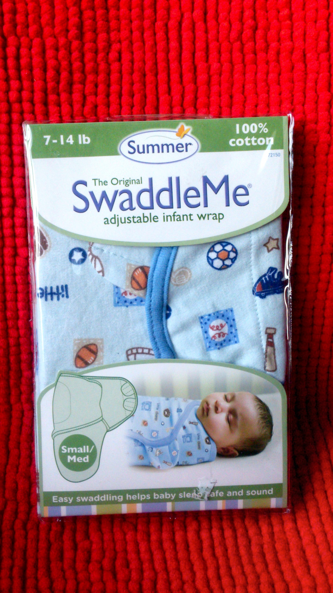 Обзор от покупателя на Конверт для пеленания Summer Infant Swaddleme на  липучке, размер S/M, маленький чемпион — интернет-магазин ОНЛАЙН ТРЕЙД.РУ