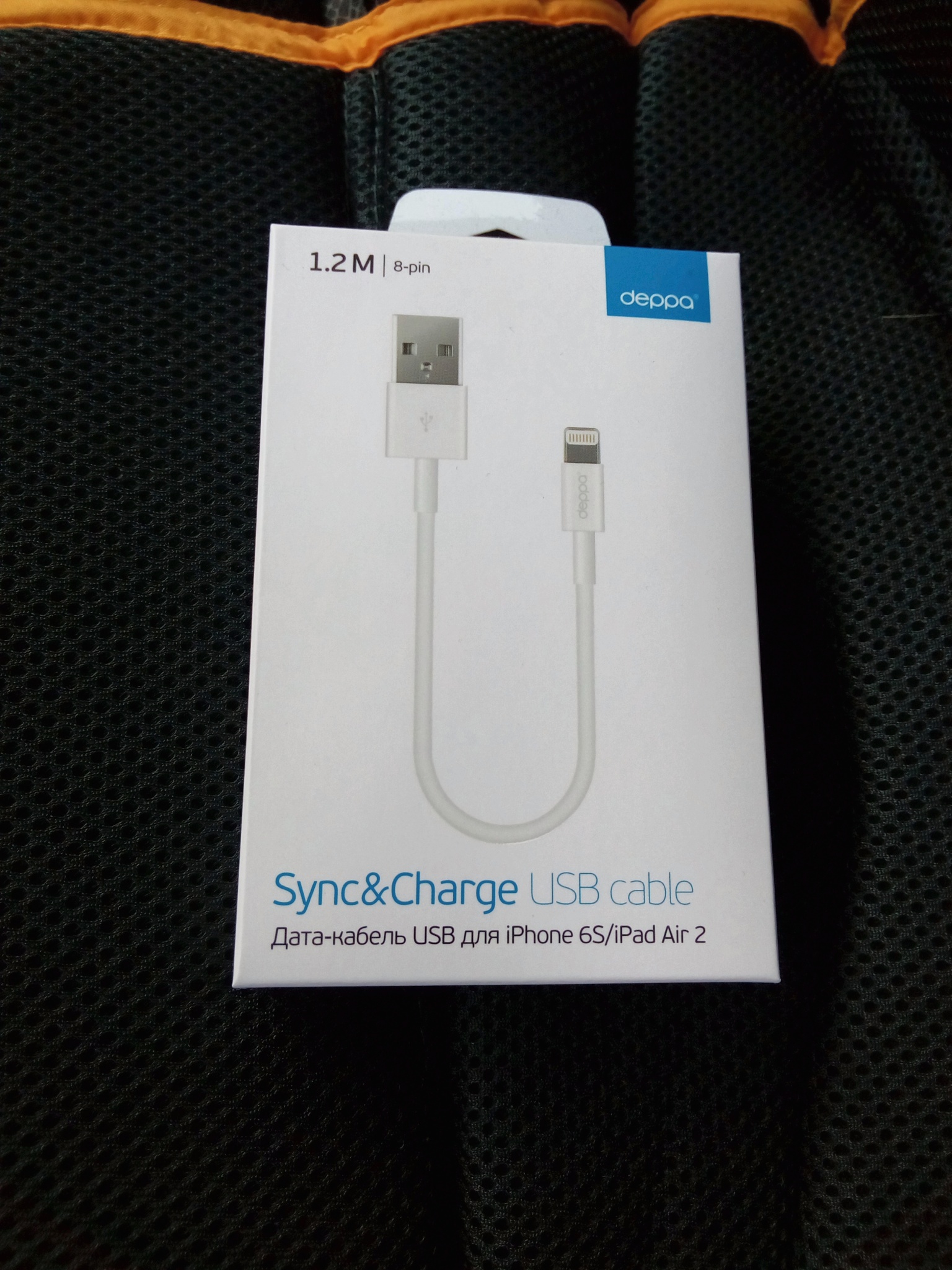 Обзор от покупателя на Кабель DEPPA 72114 USB 2.0 для iPhone 5 1.2м ...