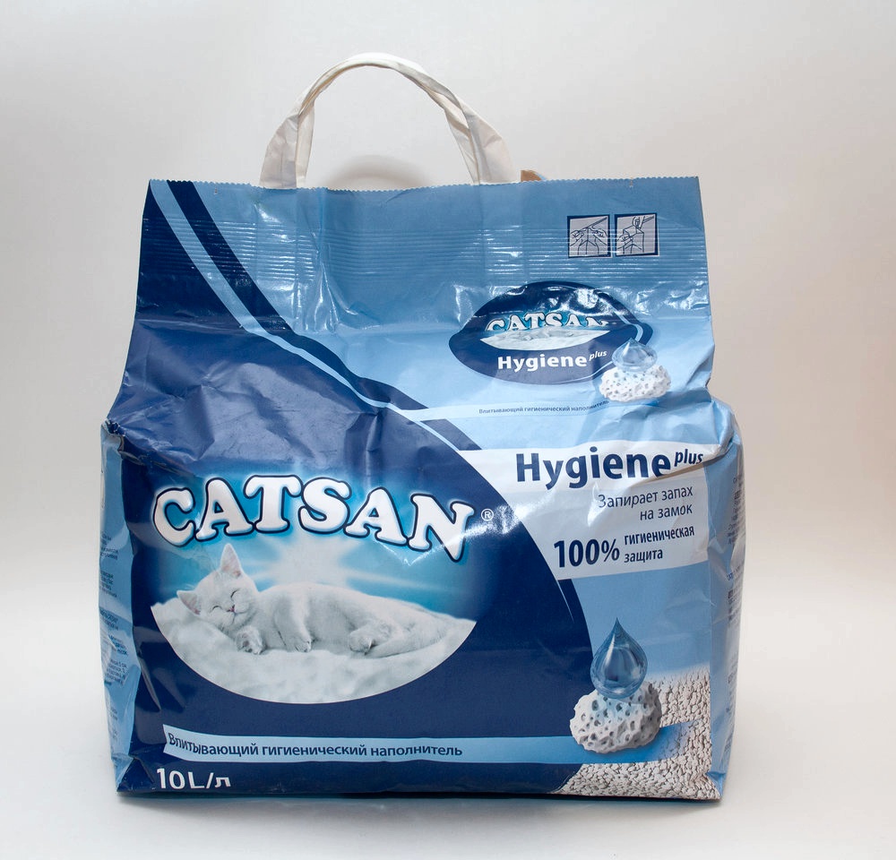 Обзор от покупателя на Наполнитель впитывающий гигиенический Catsan Hygiene  Plus для кошачьих туалетов, 10л — интернет-магазин ОНЛАЙН ТРЕЙД.РУ