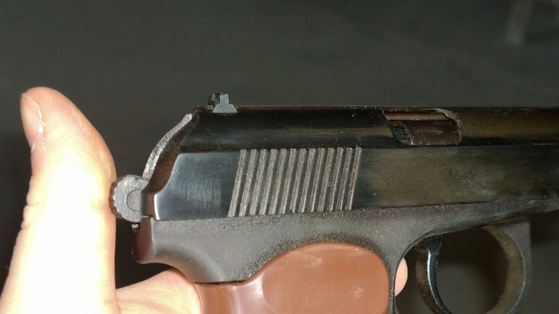 Обзор на Пневматический пистолет МР-654К-20 (пневматический пистолет Макарова, коричневая рукоятка) - изображение 29