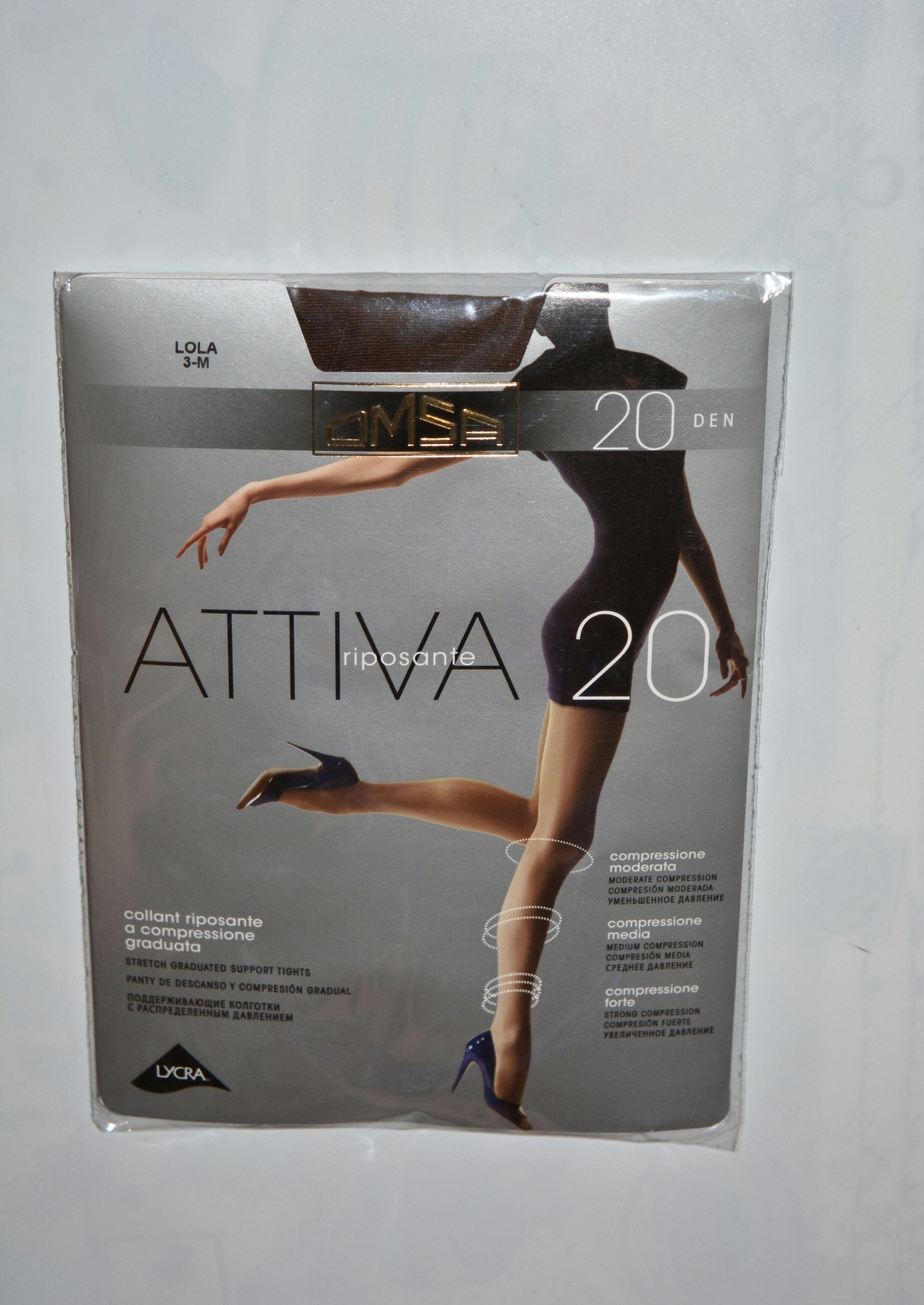 Обзор от покупателя на Колготки OMSA Attiva 20, цвет средний загар (Lola),  размер 3 — интернет-магазин ОНЛАЙН ТРЕЙД.РУ
