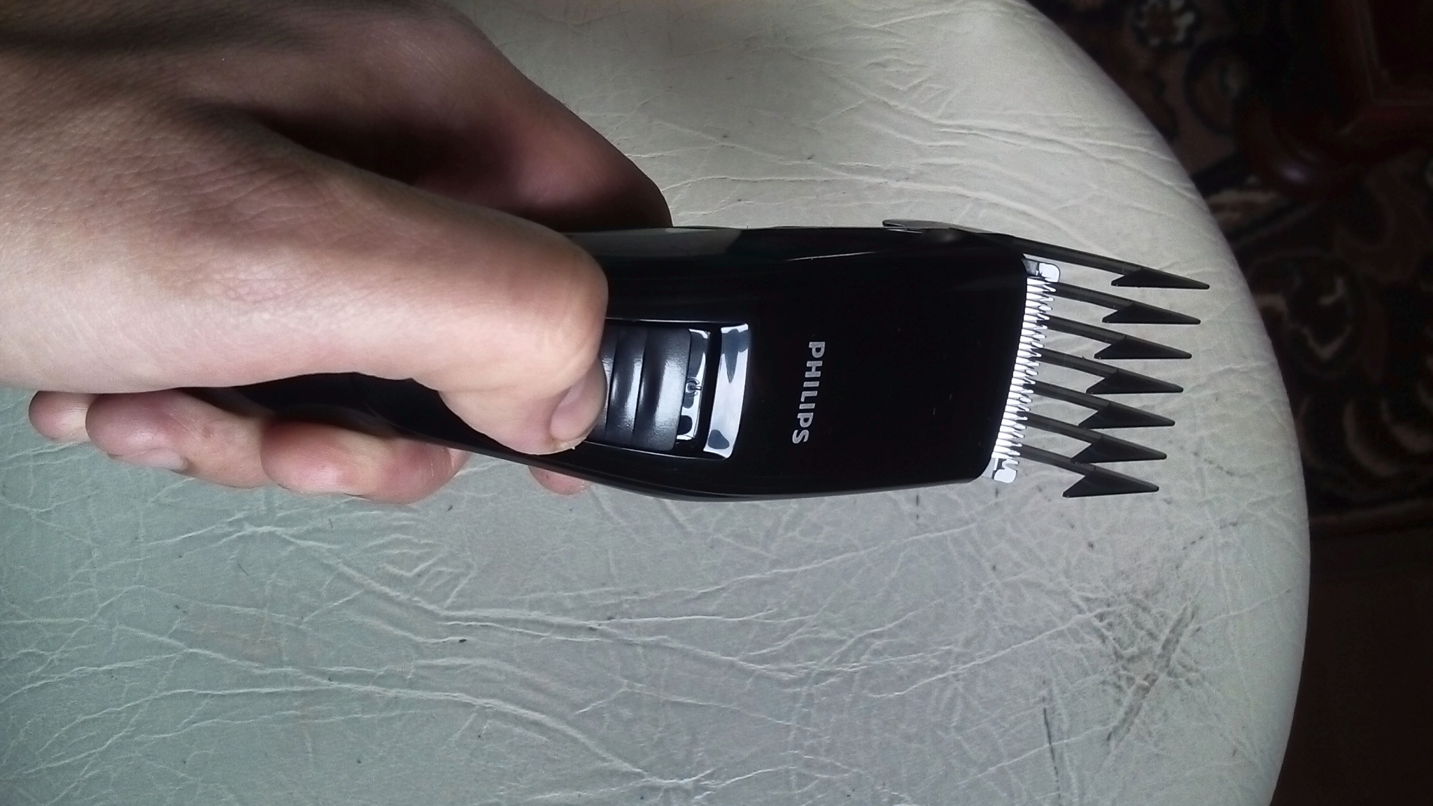 Как разобрать машинку для стрижки волос philips qc5115