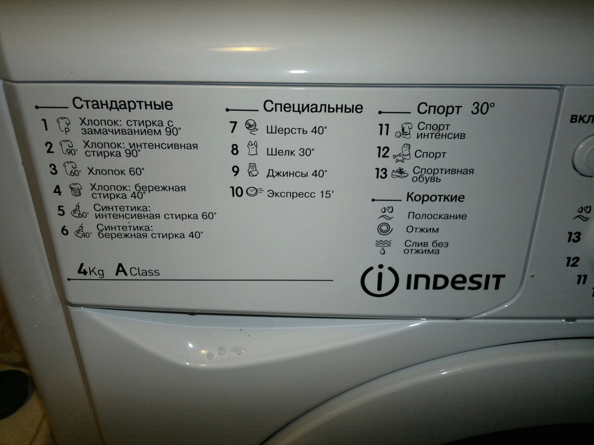 Обзор от покупателя на Стиральная машина Indesit IWUE 4105 —  интернет-магазин ОНЛАЙН ТРЕЙД.РУ