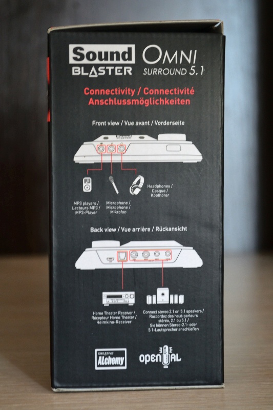 Обзор на Звуковая карта Creative Sound Blaster Omni Surround 5.1 USB (70SB156000002) - изображение 3