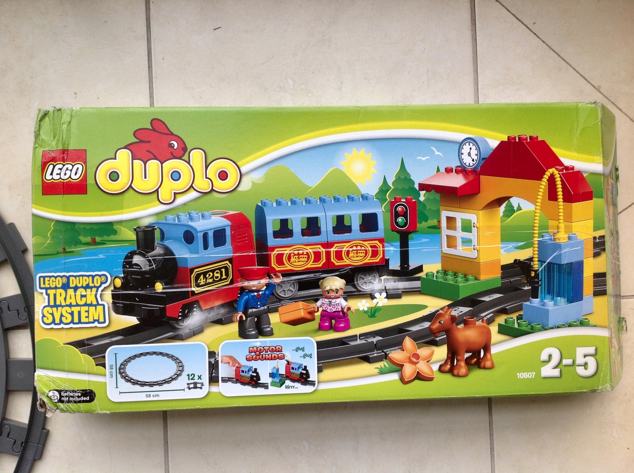 Lego duplo track system 10507 on sale