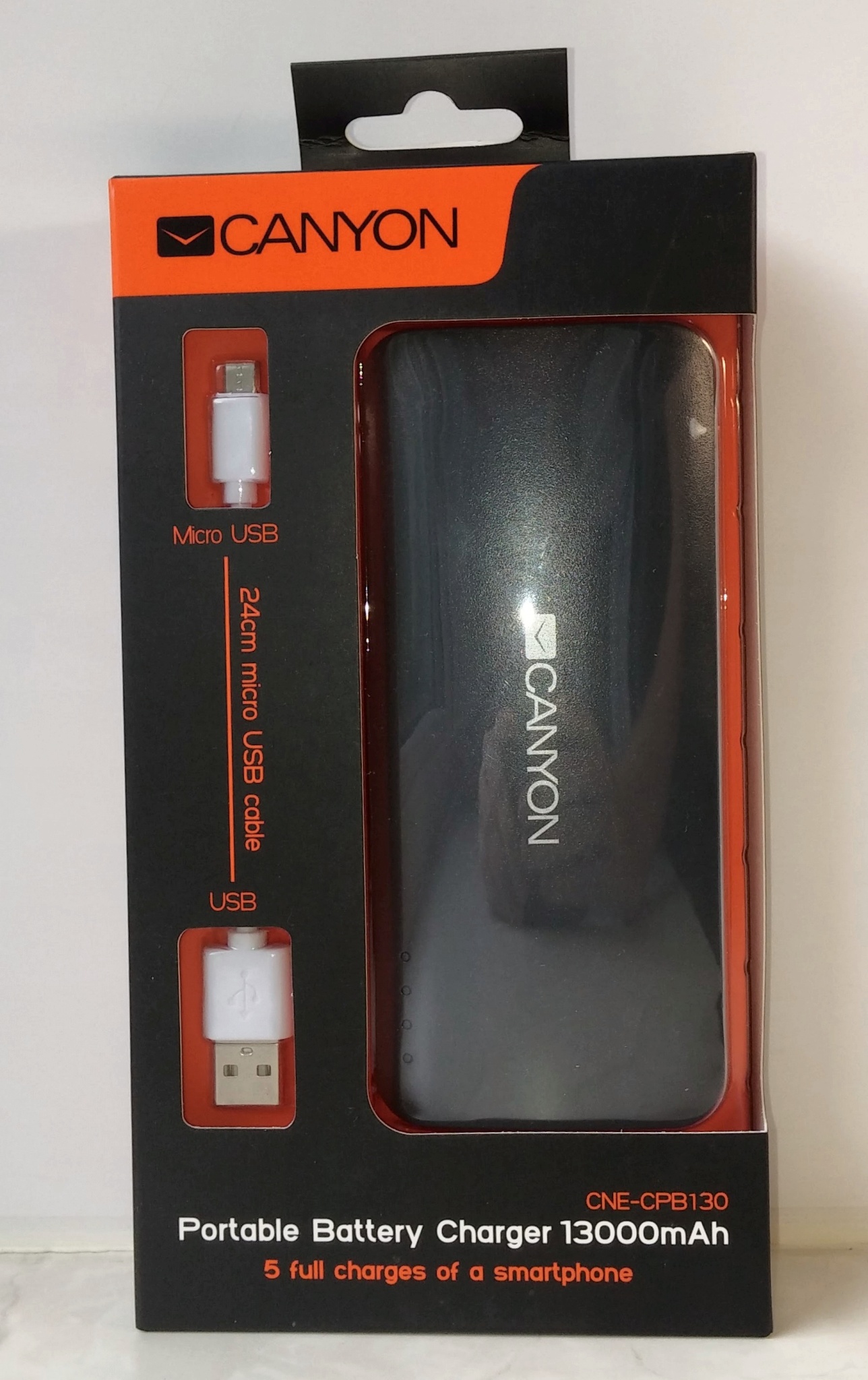 Обзор от покупателя на Внешний аккумулятор CANYON CNE-CPB130DG 13000mAh ...