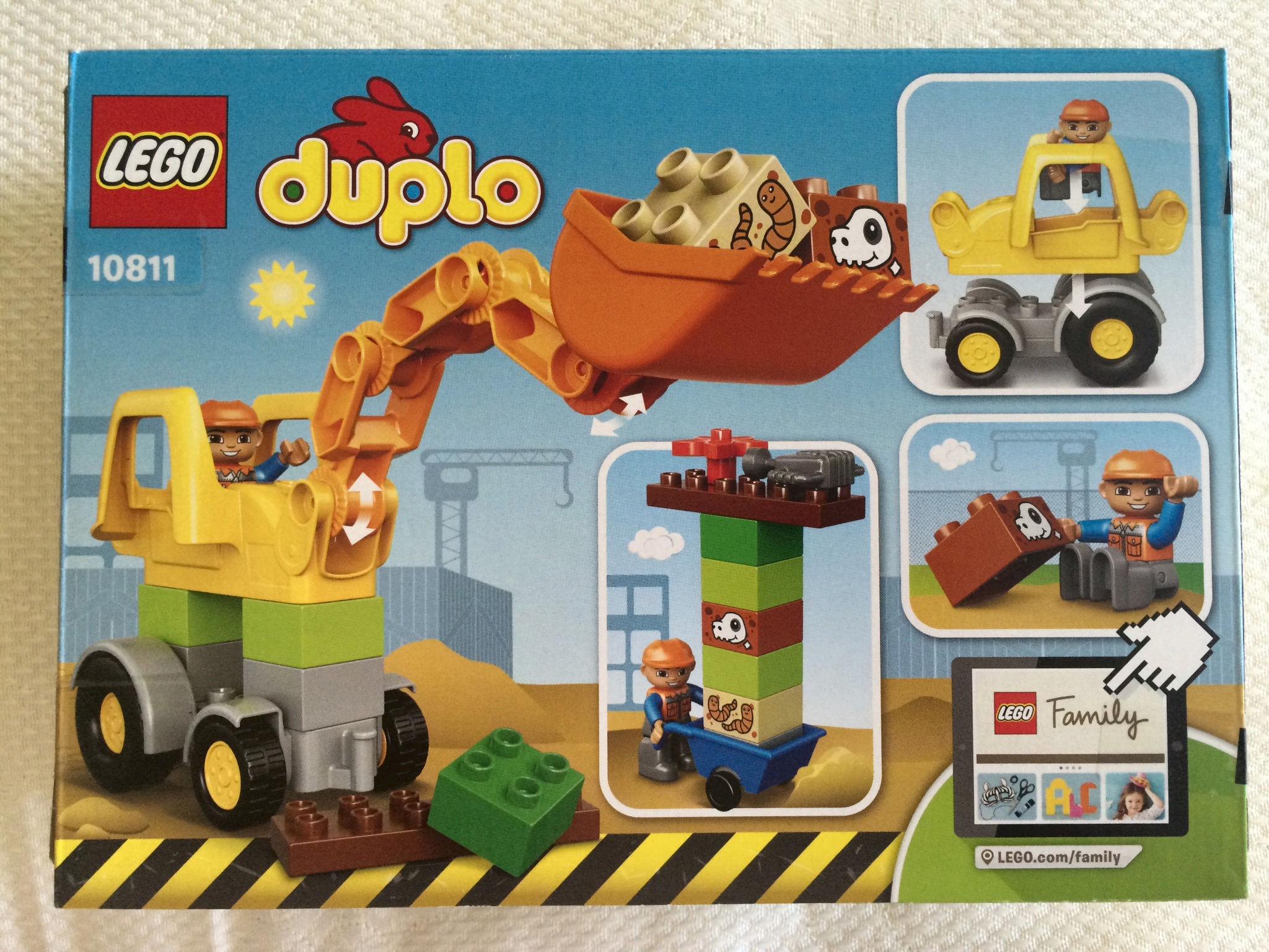 Обзор от покупателя на Конструктор LEGO® DUPLO® 10811 Экскаватор-погрузчик  — интернет-магазин ОНЛАЙН ТРЕЙД.РУ