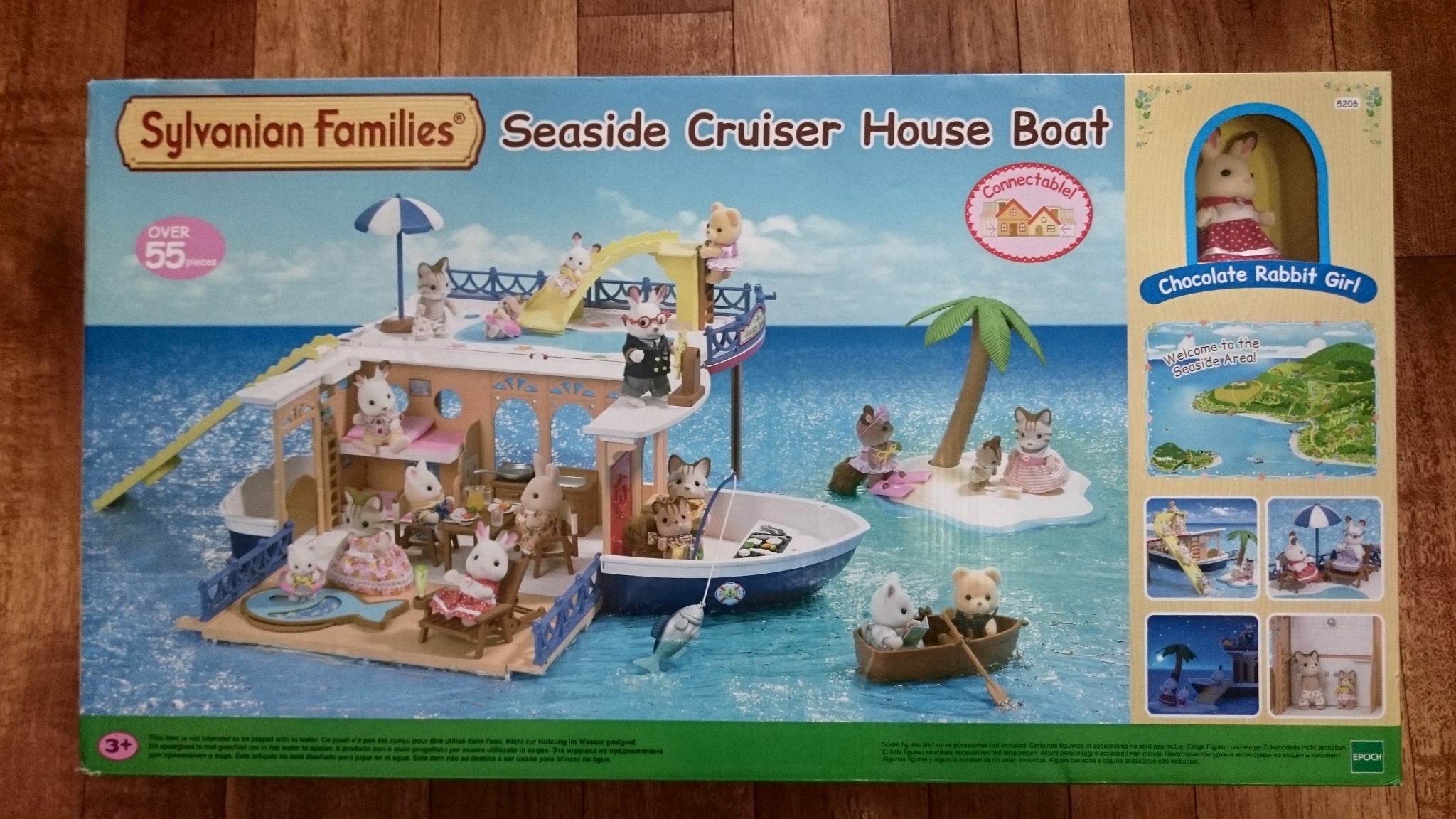 Sylvanian families house clearance boat