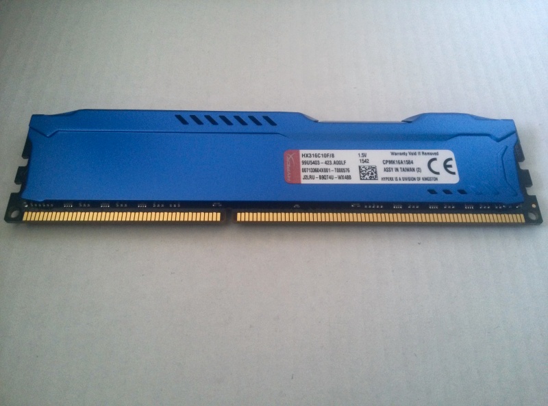 Обзор от покупателя на Оперативная память Kingston DDR3 8Gb pc-12800 ...