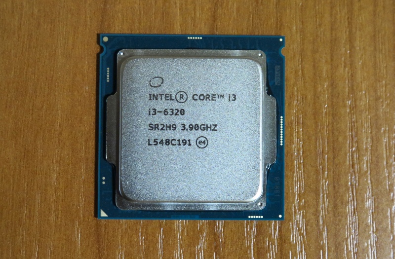 Intel Core i3-6320 SR2H9 Dual Core Processor 3.9 GHz, Socket LGA1151, 51W  CPU