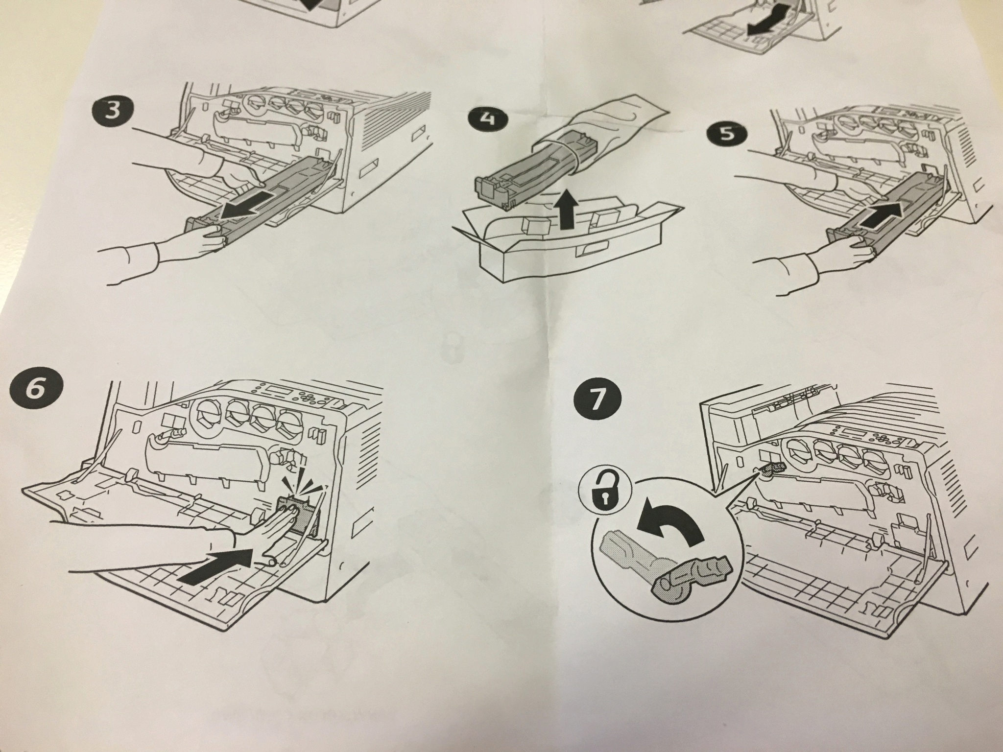 Блок формирования изображения xerox phaser 7500