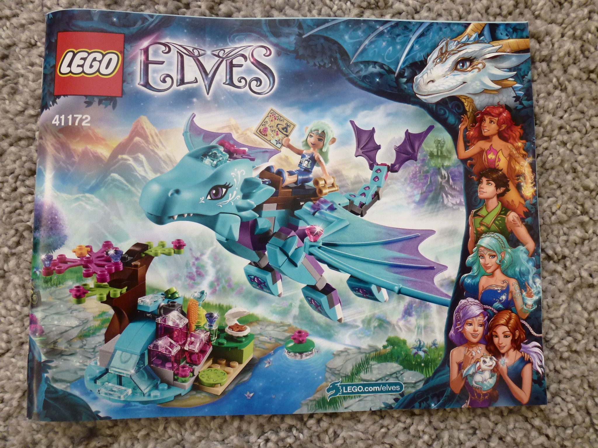 Обзор от покупателя на Конструктор LEGO® Elves 41172 Приключение дракона  воды — интернет-магазин ОНЛАЙН ТРЕЙД.РУ