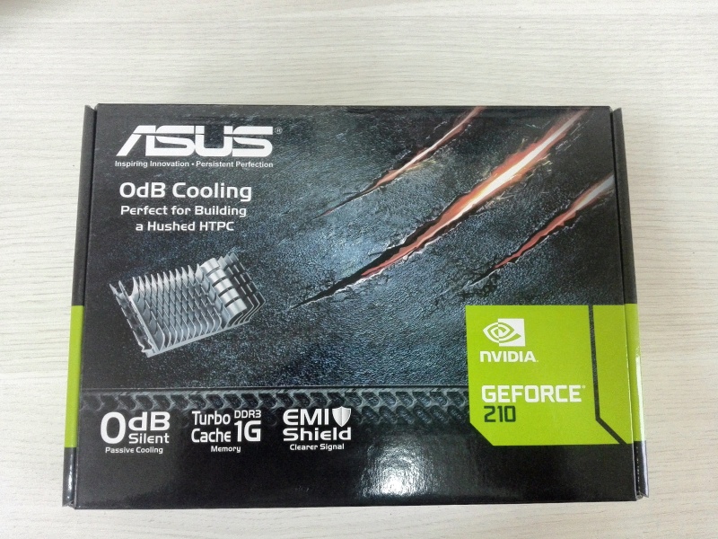 Обзор на Видеокарта ASUS GeForce 210 589Mhz PCI-E 2.0 512Mb 1200Mhz 32 bit DVI, HDMI, HDCP - изображение 1