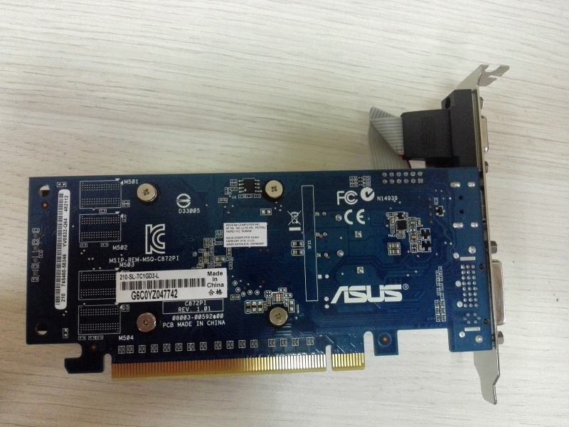 Обзор на Видеокарта ASUS GeForce 210 589Mhz PCI-E 2.0 512Mb 1200Mhz 32 bit DVI, HDMI, HDCP - изображение 5